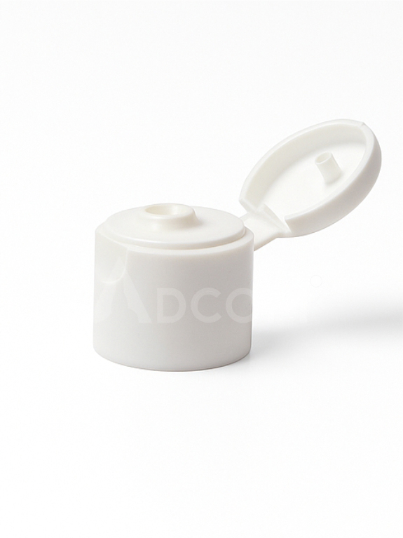 Flip Top Cap For Pet Bottles - 20/410 MM - White