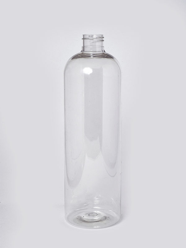 Plastic bottle 500 ml pet clear tall-boston 24-410 