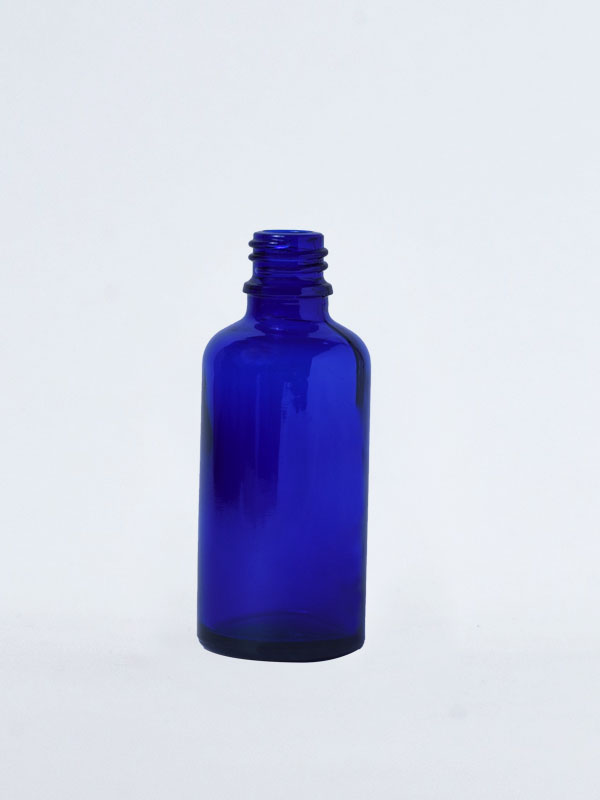 50ML Blue Glass Dropper Bottle